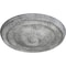 Ekena Millwork Reece Ceiling Medallion (Fits Canopies up to 2 3/8"), 12"OD x 1 3/4"P, Ultra Pure White Crackle CM12REUWC - alternate 2
